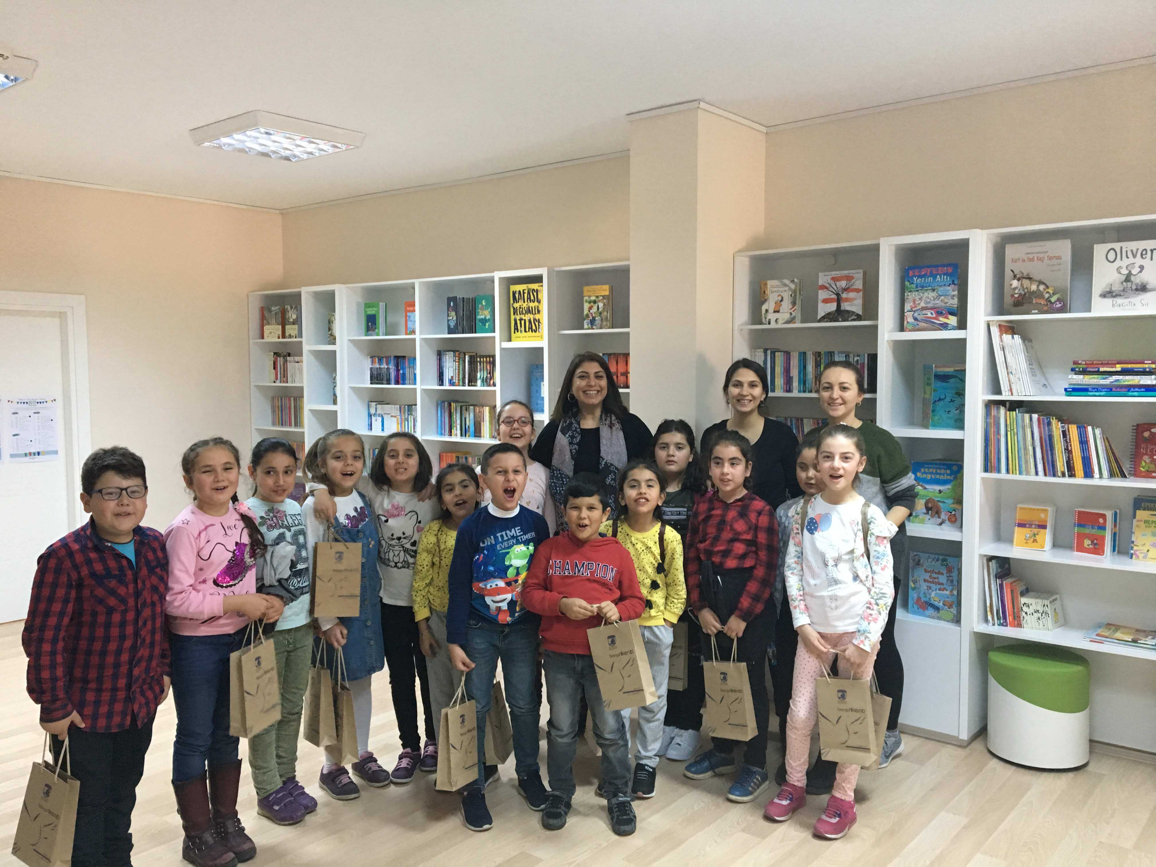 Çocuk Kültür Evi Bayramiç Mustafa Kemal İlkokulu'nu Konuk Etti
