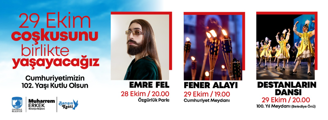 29 Ekim Coşkusunu Birlikte Yaşayacağız…