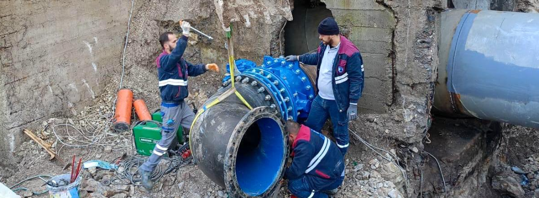 Atikhisar Barajı'nda Bakım Çalışmaları Devam Ediyor