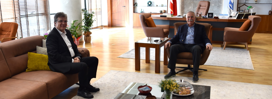 Edremit Belediye Başkanı Arslan'dan Başkan Gökhan'a Ziyaret