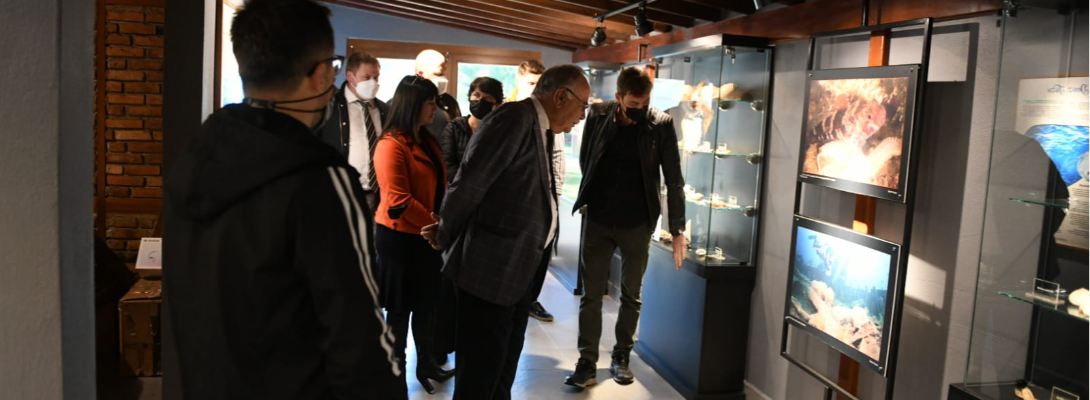 Başkan Gökhan Karina Deniz Kültürü Merkezini Ziyaret Etti