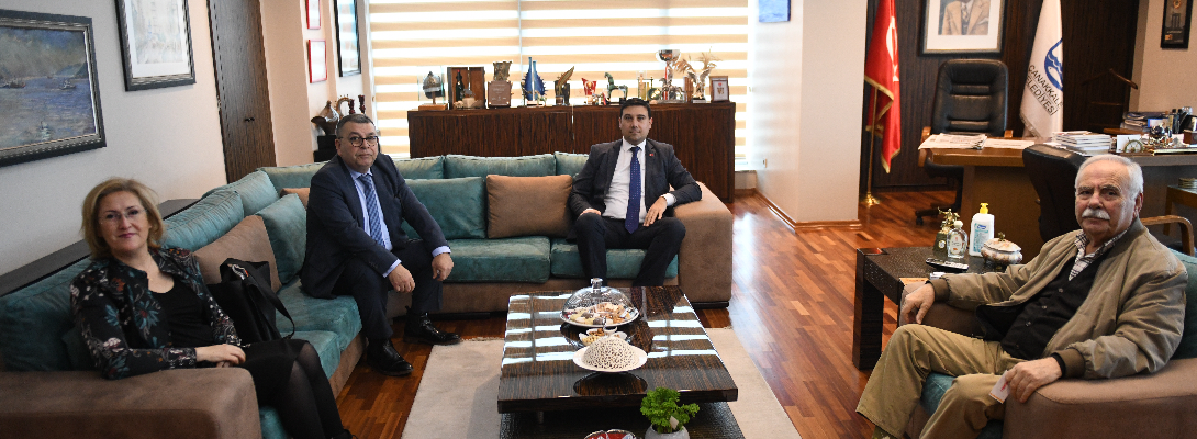 Milliyet Gazetesi temsilcilerinden Başkan Gökhan'a Ziyaret...