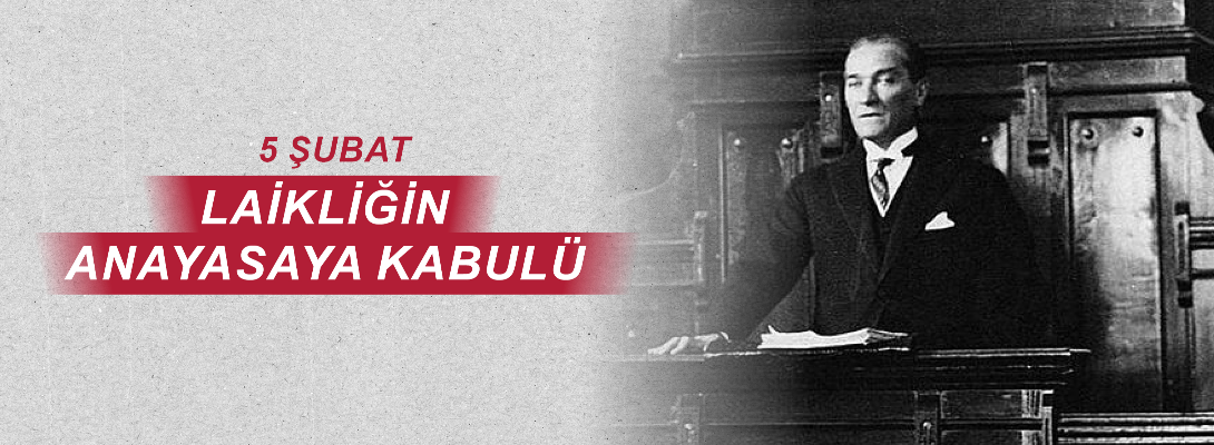 Çanakkale Belediye Başkanı Sayın Ülgür Gökhan'ın Laiklik İlkesinin Anayasaya Kabulünün Yıldönümü Mesajı