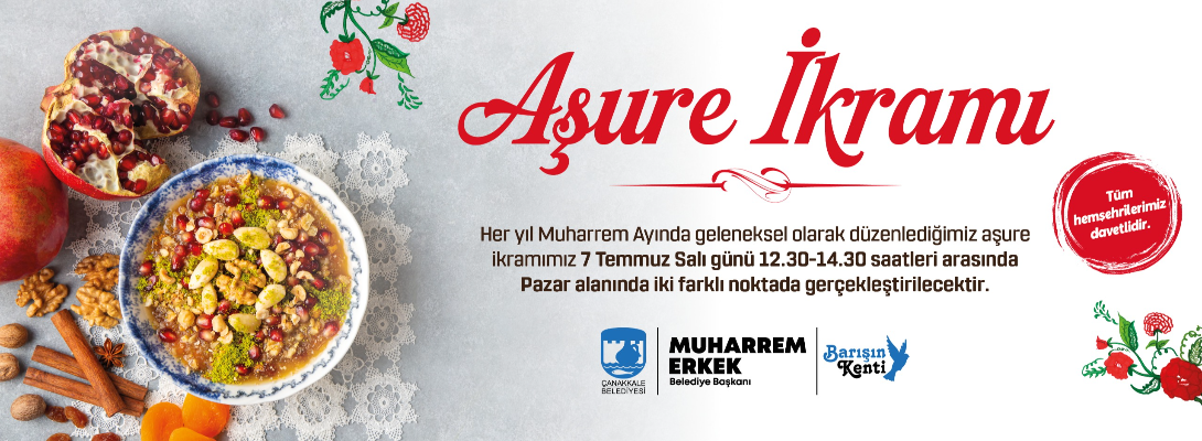 Aşure İkramına Davetlisiniz