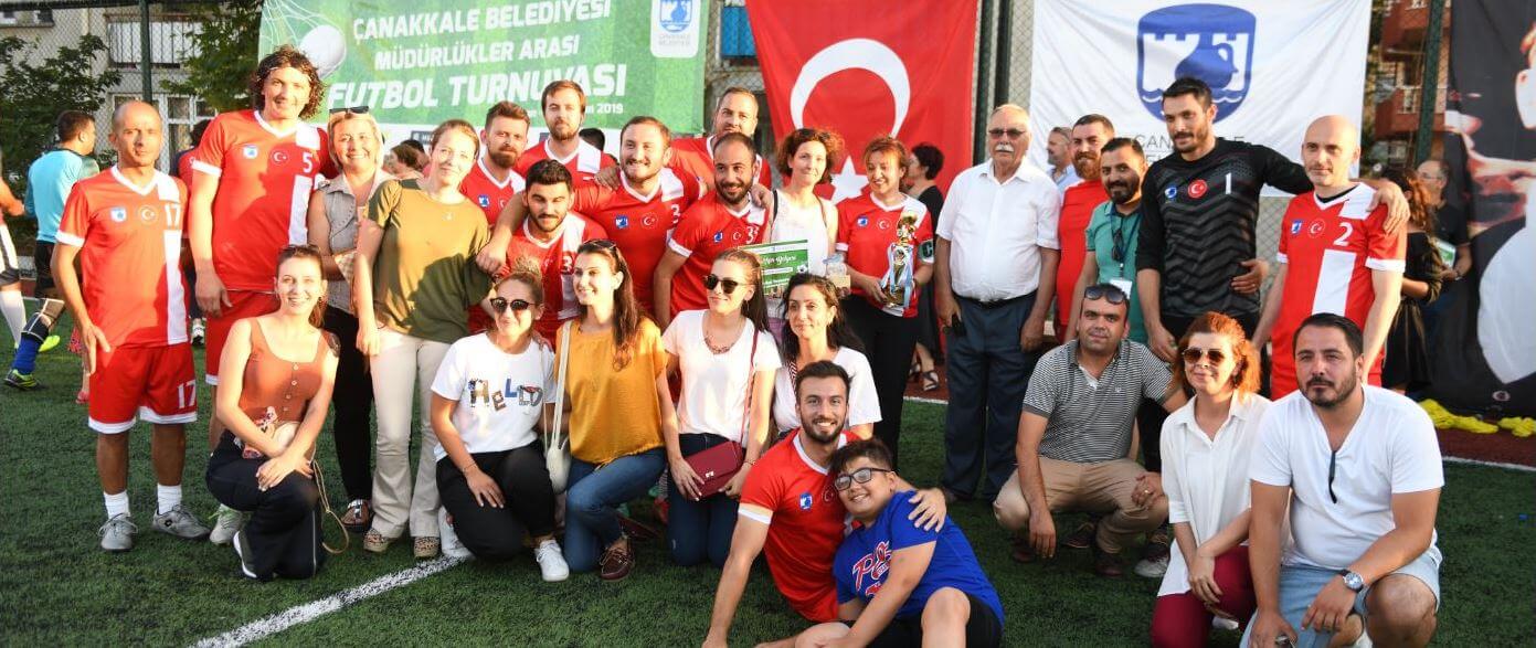 Müdürlükler Arası Futbol Turnuvası Sona Erdi