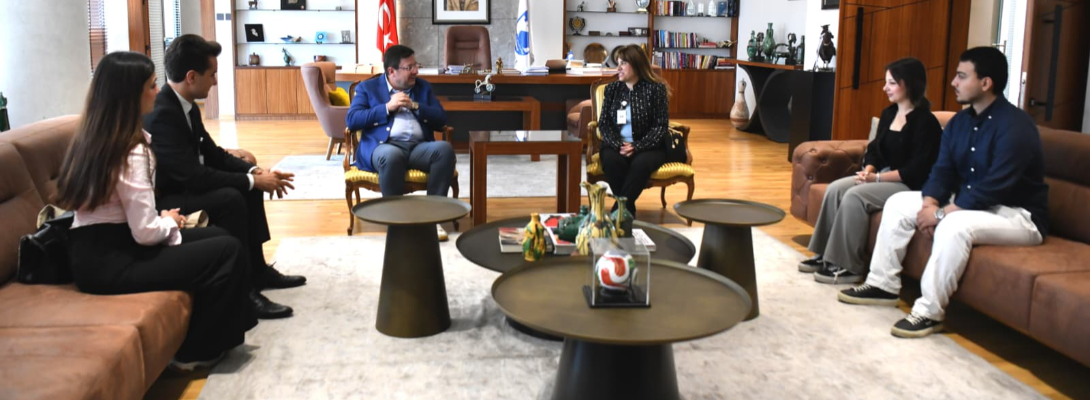 LÖSEV'li Gençlerden Başkan Erkek'e Ziyaret