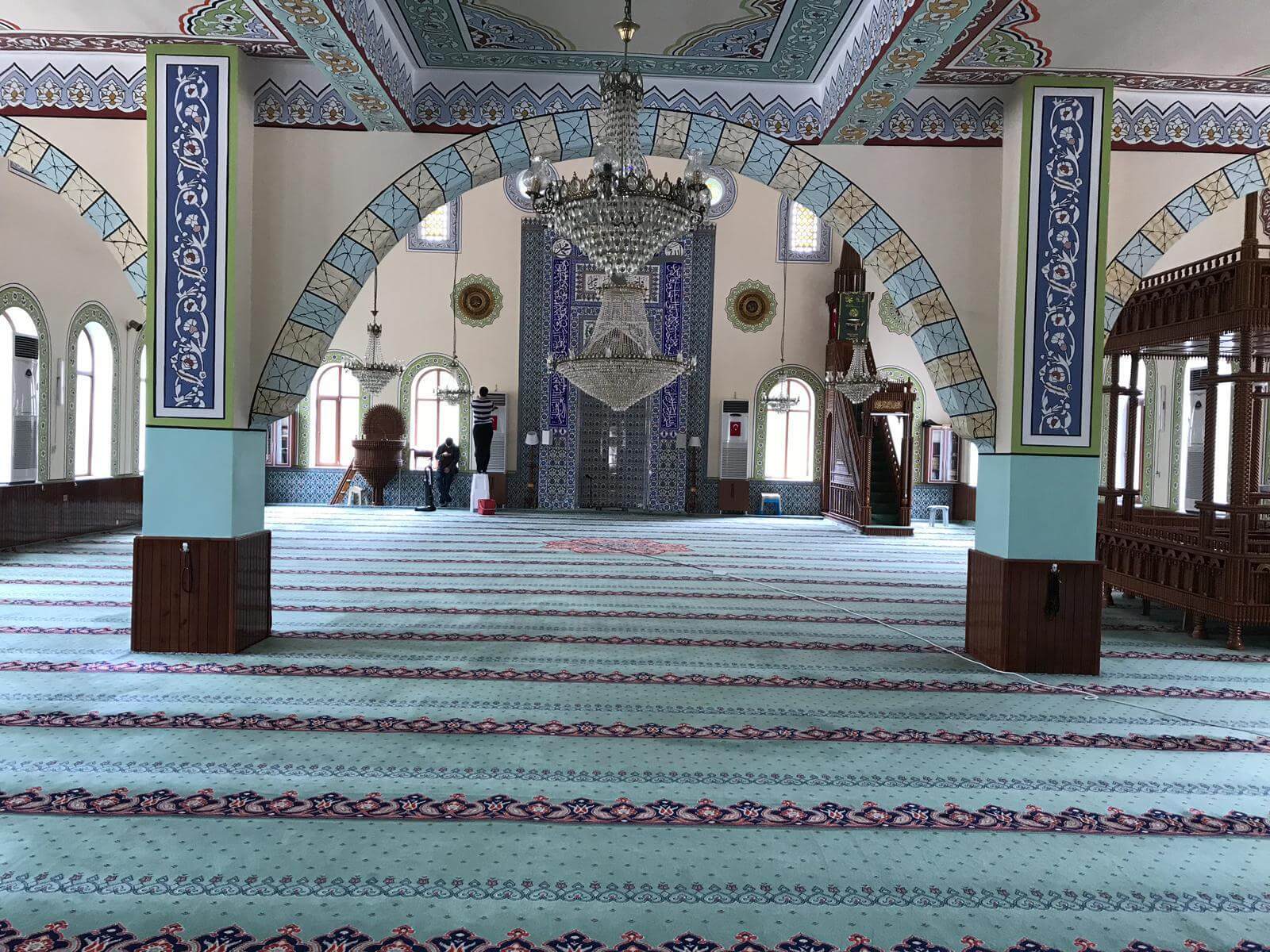 Camilerde Ramazan Temizliği Gerçekleştirildi