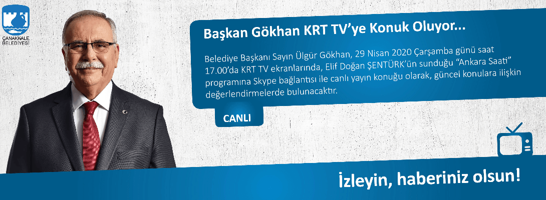 Başkan Gökhan KRT TV'ye Konuk Oluyor