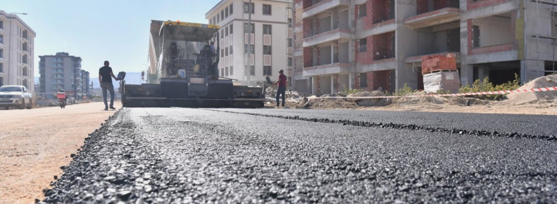 Üstyapı Çalışmaları Devam Ediyor
