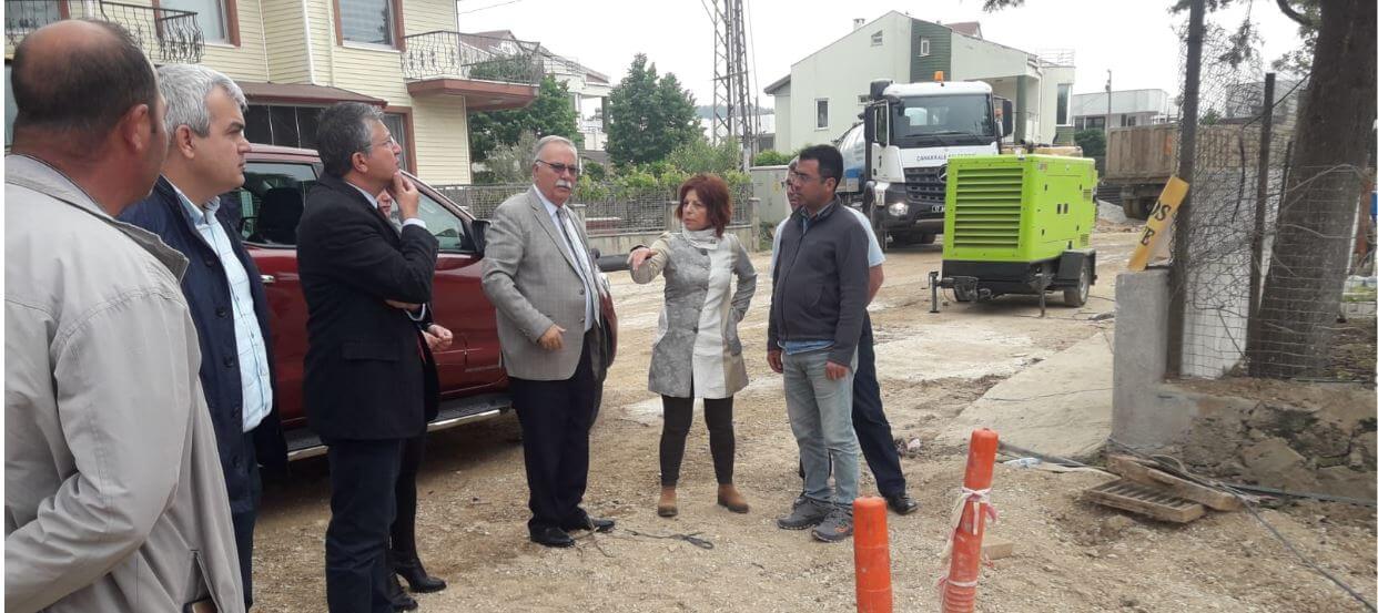 Başkan Gökhan Teknik İnceleme Gezilerine Devam Ediyor