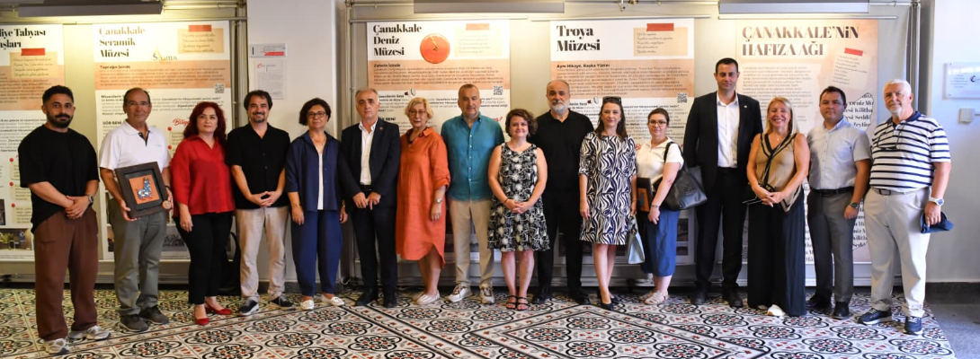 Troya Festivali Sergileri Ziyarete Açıldı