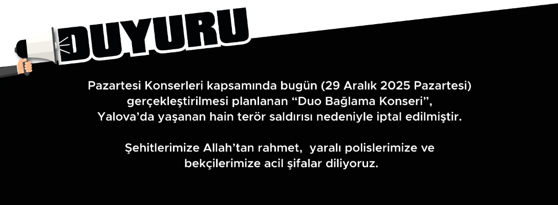 Etkinlik İptali Duyurusu