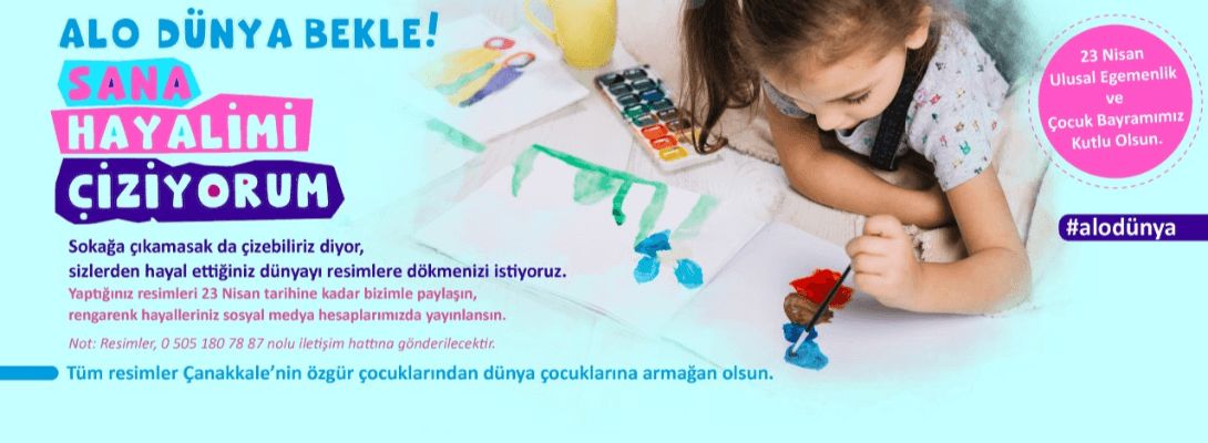 Alo Dünya Bekle! Sana Hayallerimi Çiziyorum