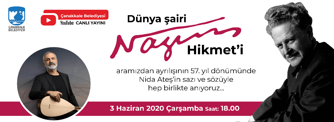 Dünya Şairi Nazım Hikmet'i Anıyoruz...