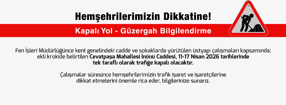 Kapalı Yol Bilgilendirme