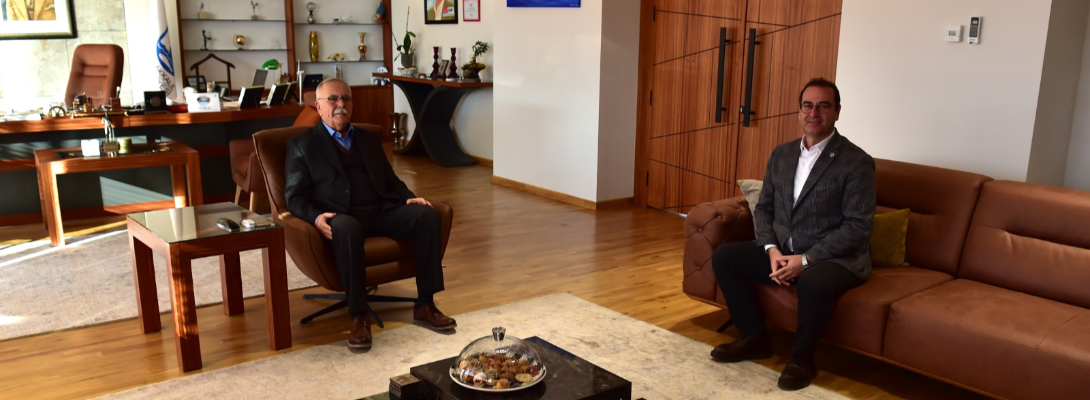 İyi Parti Çanakkale Milletvekili Uz'dan Başkan Gökhan'a Ziyaret