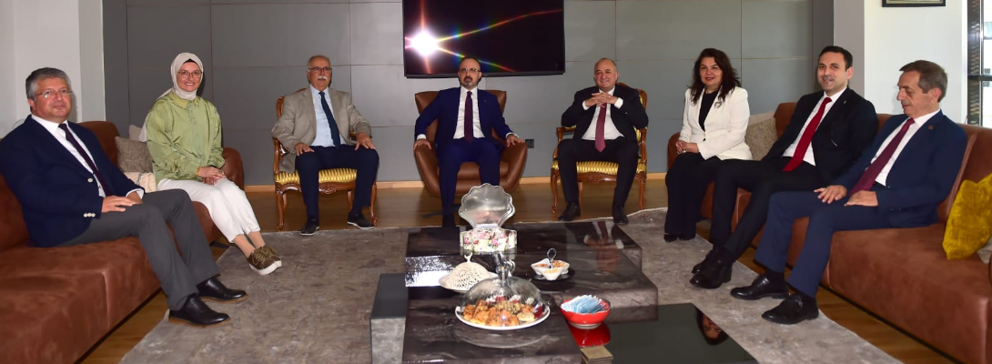 İçişleri Bakan Yardımcısı Turan'dan Başkan Gökhan'a Ziyaret
