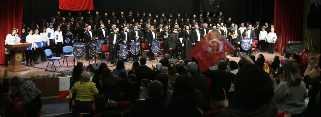 “18 Mart Çanakkale Kahramanlık Destanı” Sahnelendi