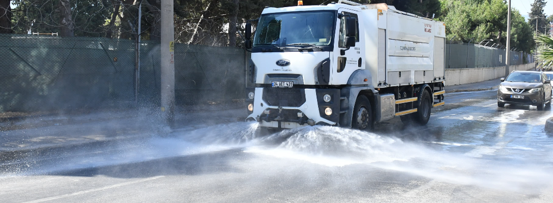 Kentte Detaylı Temizlik Çalışmaları Devam Ediyor…