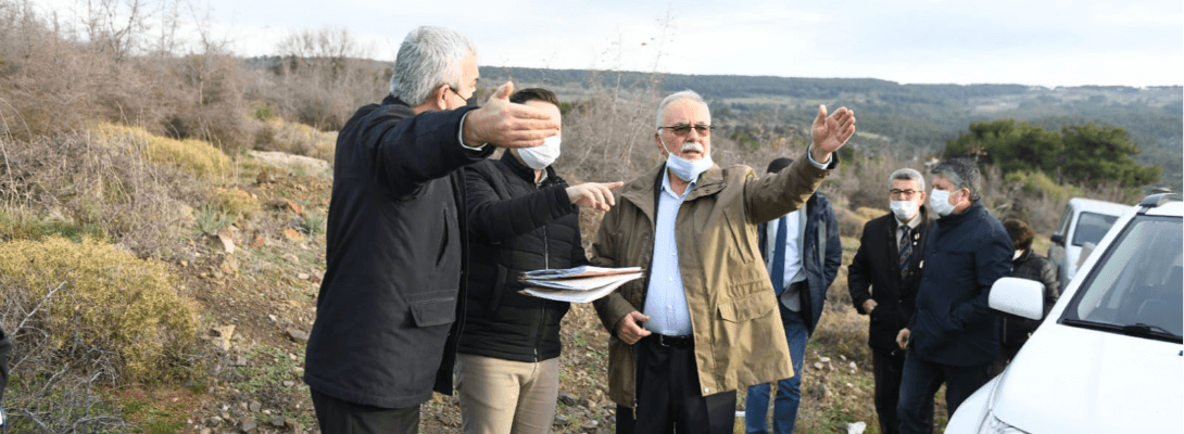 Başkan Gökhan Teknik İnceme Gezisinde