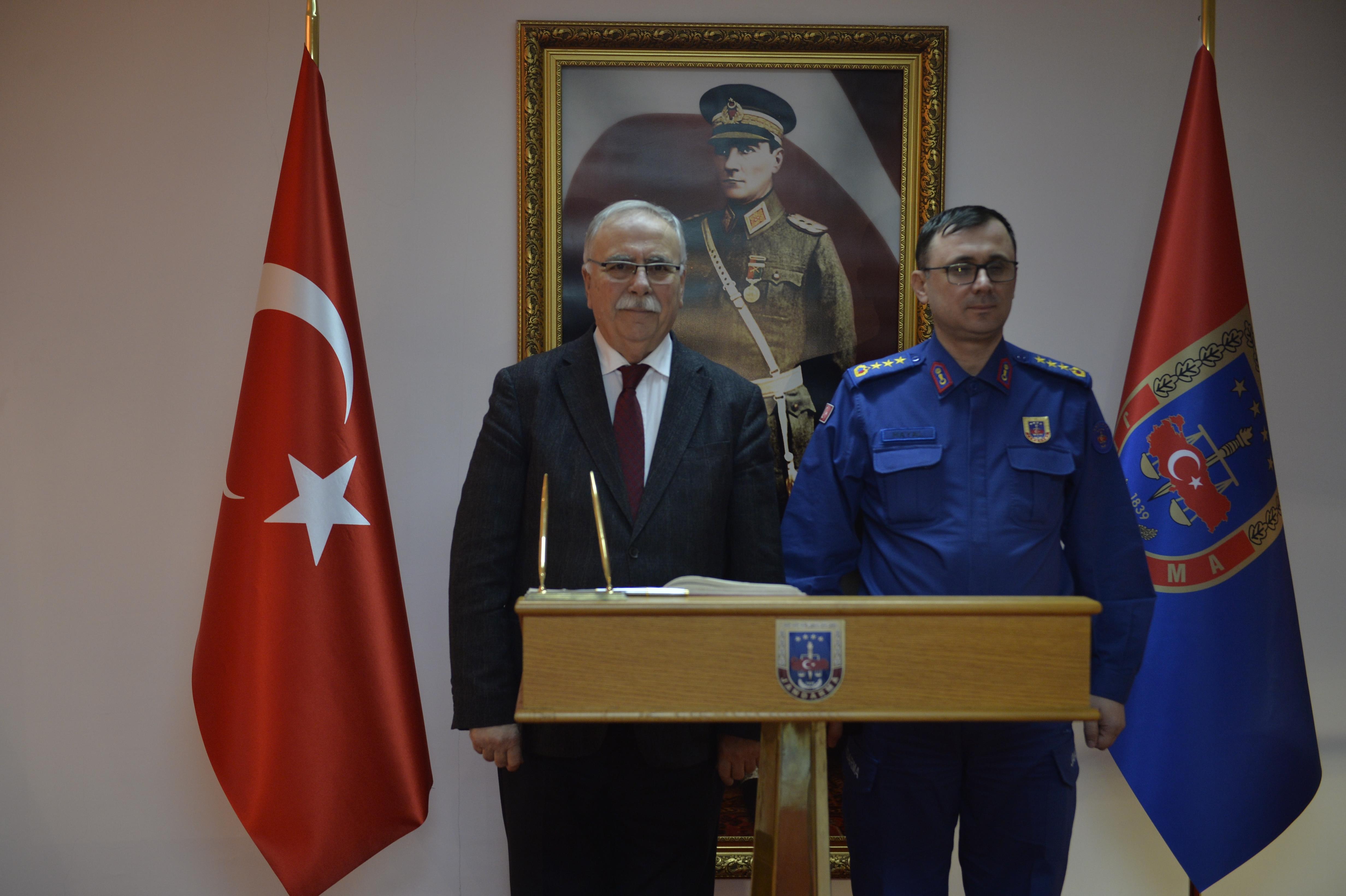 Başkan Gökhan'dan Albay Ünal'a Ziyaret…
