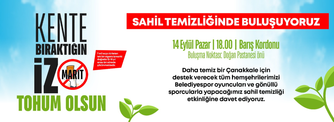 Sahil Temizliğinde Buluşalım