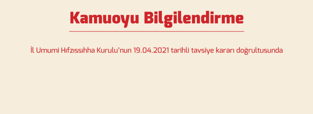 Kamuoyu Bilgilendirme