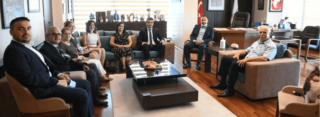 Demokrasi ve Atılım Partisi'nden Başkan Gökhan'a Ziyaret