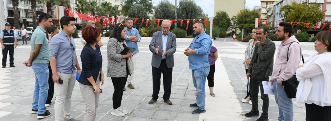 Başkan Gökhan Teknik İnceleme Gezisinde