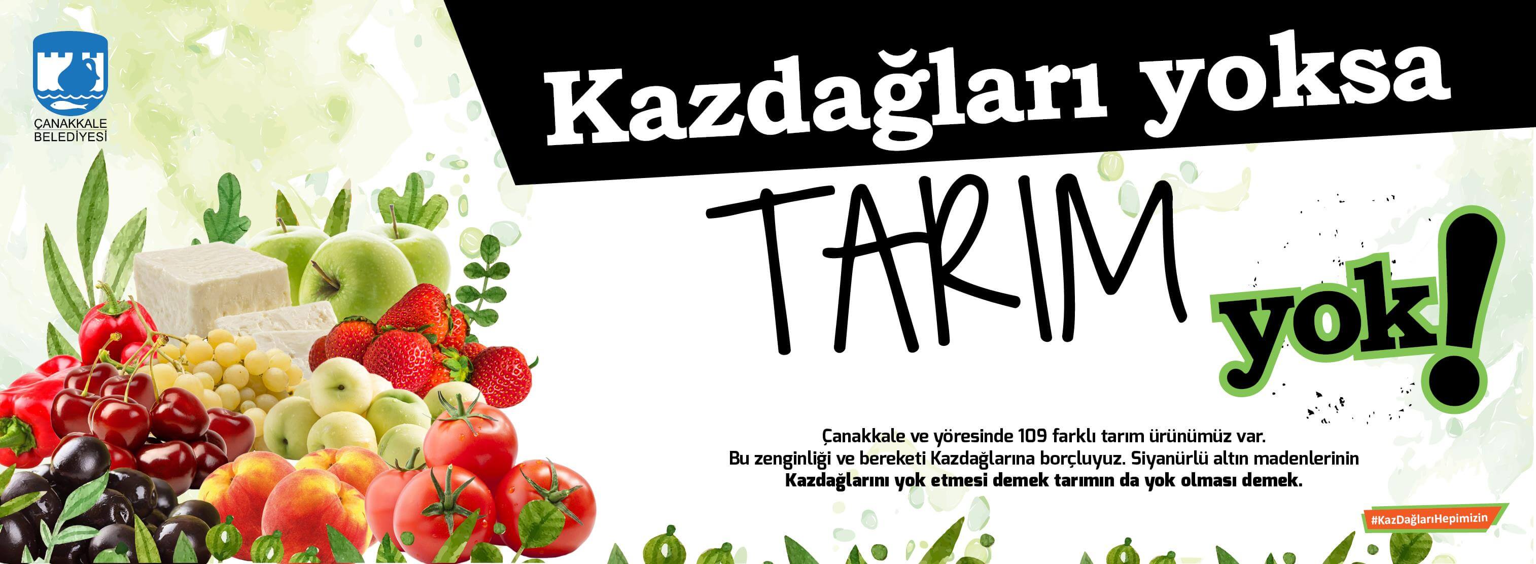 Kazdağları Yoksa Geleceğimiz Yok…