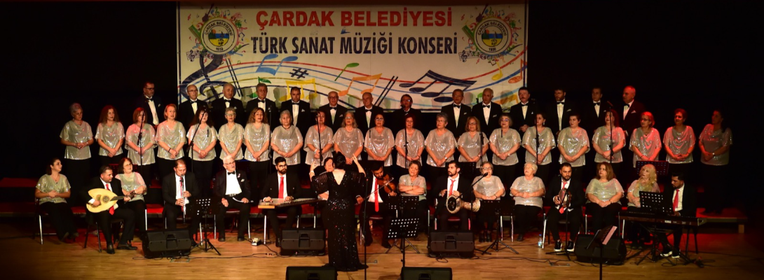 Çardak Belediyesi Türk Sanat Müziği Korosundan Alkış Alan Konser