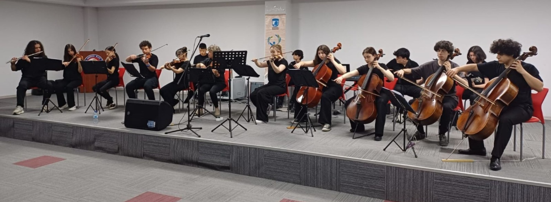 Çocuk Kültür Evi Çocuk ve Gençlik Orkestrası, ÇOMÜ'de Sahne Aldı