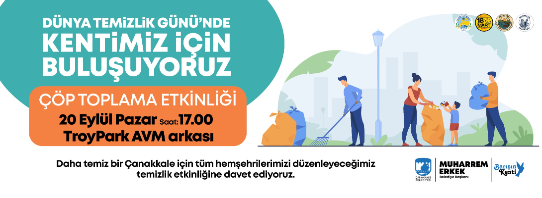 “Dünya Temizlik Günü” Etkinliğine Davetlisiniz…
