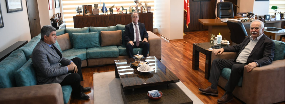 Balkan'dan Başkan Gökhan'a Ziyaret