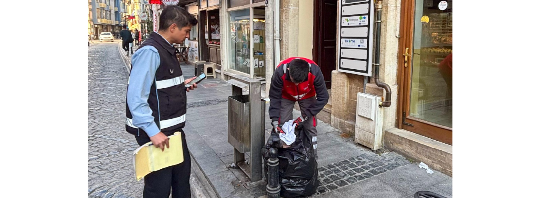 Atık Toplama Saatlerine Yönelik Denetimler Sürüyor