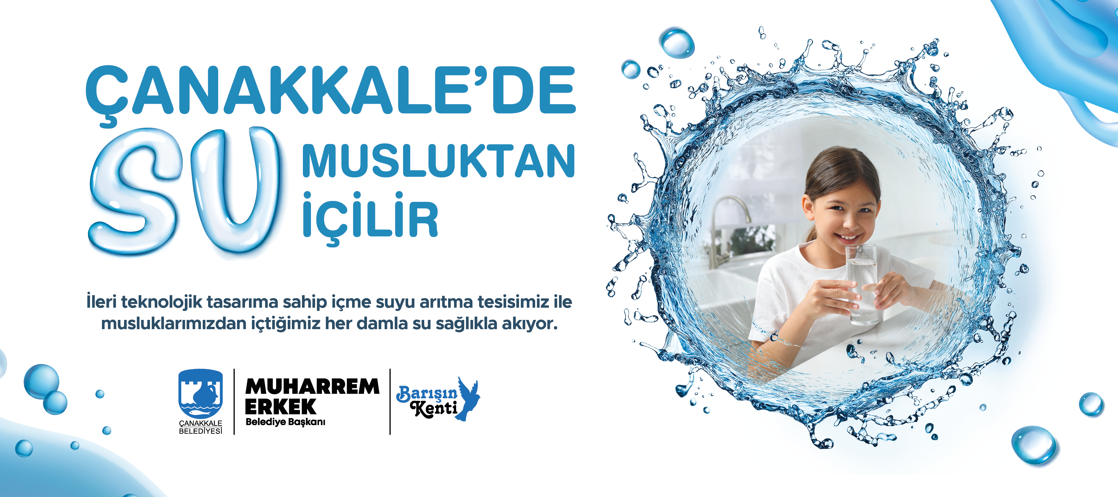 su musluktan içilir