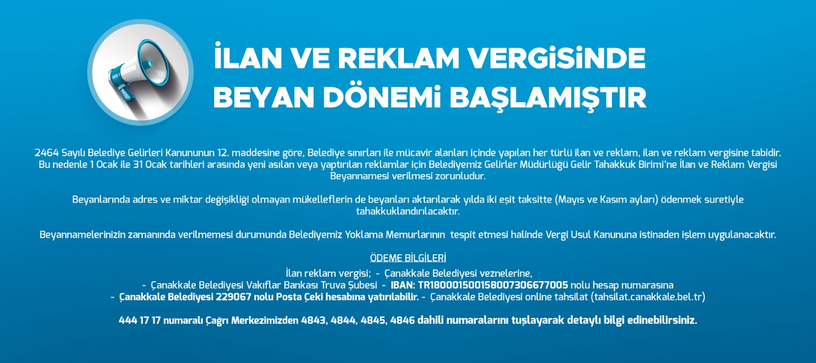 İLAN VE REKLAM